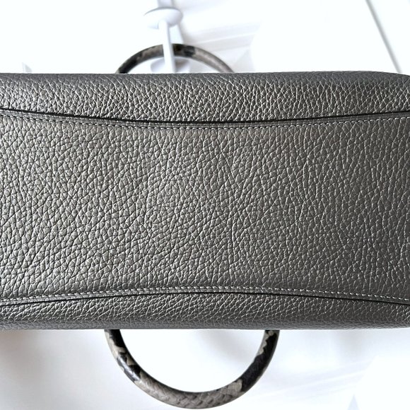 COACH MINI EMMA SATCHEL - PLATINUM/SILVER - Picture 5 of 8